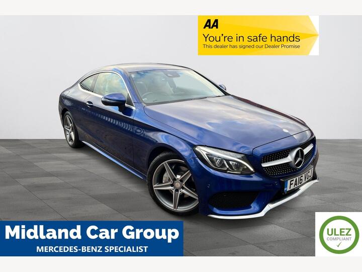 Mercedes-Benz C Class 2.1 C220d AMG Line G-Tronic+ Euro 6 (s/s) 2dr