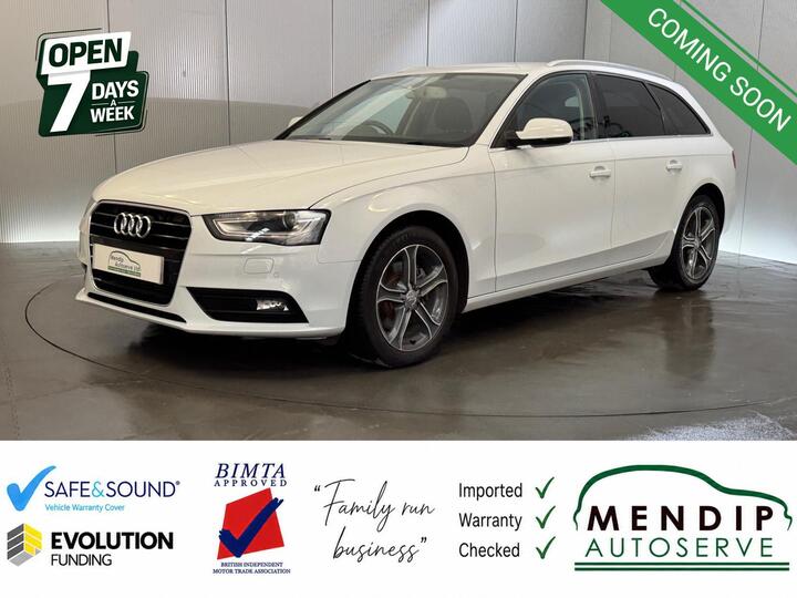 Audi A4 Avant 2.0 TFSI SE Estate 5dr Petrol Multitronic Euro 5 (s/s) (211 Ps)