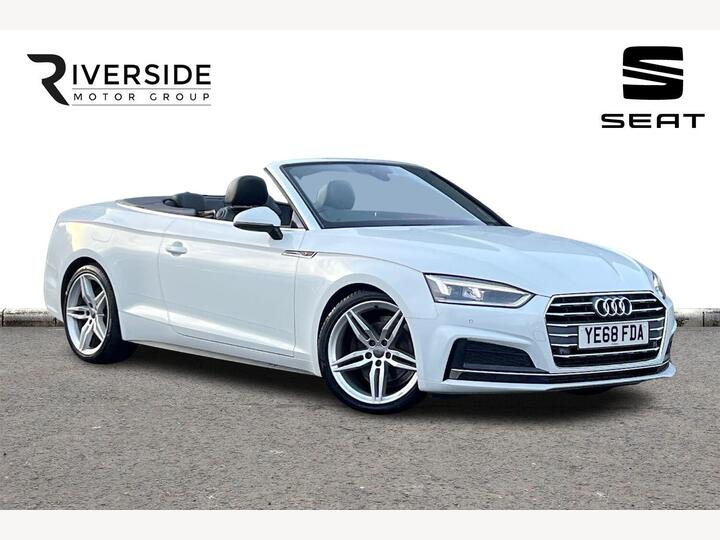 Audi A5 Cabriolet 2.0 TFSI S Line S Tronic Euro 6 (s/s) 2dr Audi A5 Cabriolet 2.0 TFSI S Line S Tronic Euro 6 (s/s) 2dr