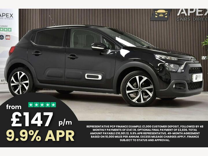 Citroen C3 1.2 PureTech Shine Plus Euro 6 (s/s) 5dr