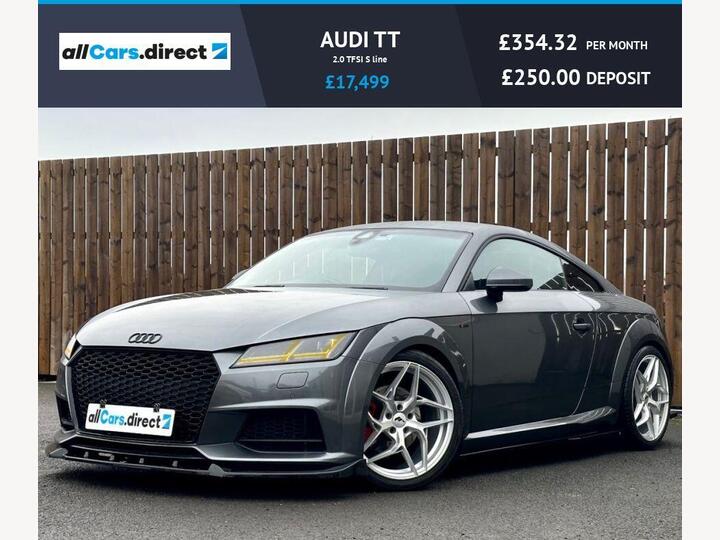 Audi TT 2.0 TFSI S Line S Tronic Quattro Euro 6 (s/s) 3dr