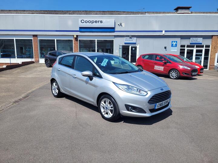 Ford Fiesta 1.0T EcoBoost Zetec Powershift Euro 6 5dr