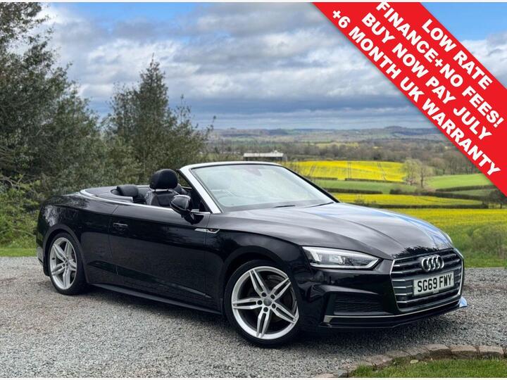 Audi A5 CABRIOLET 2.0 TFSI 40 S Line S Tronic Euro 6 (s/s) 2dr
