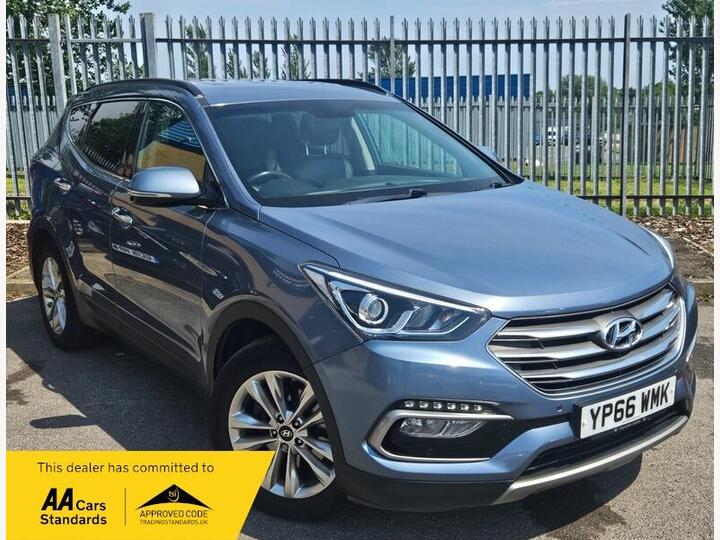 Hyundai Santa Fe 2.2 CRDi Blue Drive Premium Auto 4WD Euro 6 (s/s) 5dr Hyundai Santa Fe 2.2 CRDi Blue Drive Premium Auto 4WD Euro 6 (s/s) 5dr