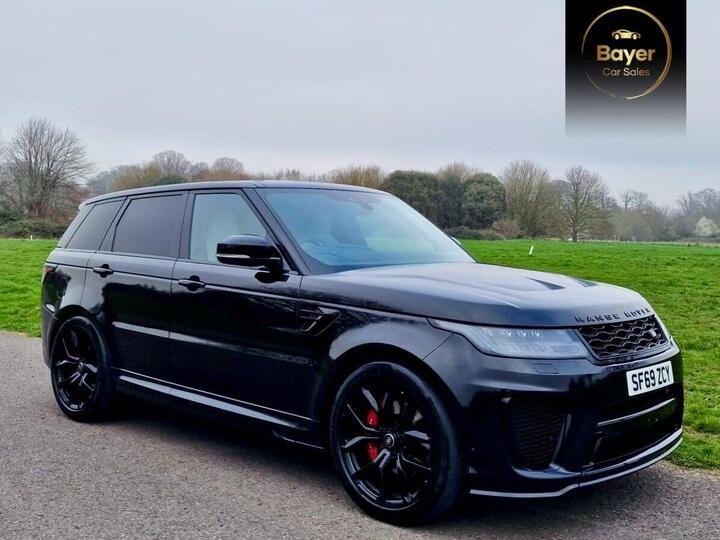 Land Rover RANGE ROVER SPORT 5.0 P575 V8 SVR Auto 4WD Euro 6 (s/s) 5dr