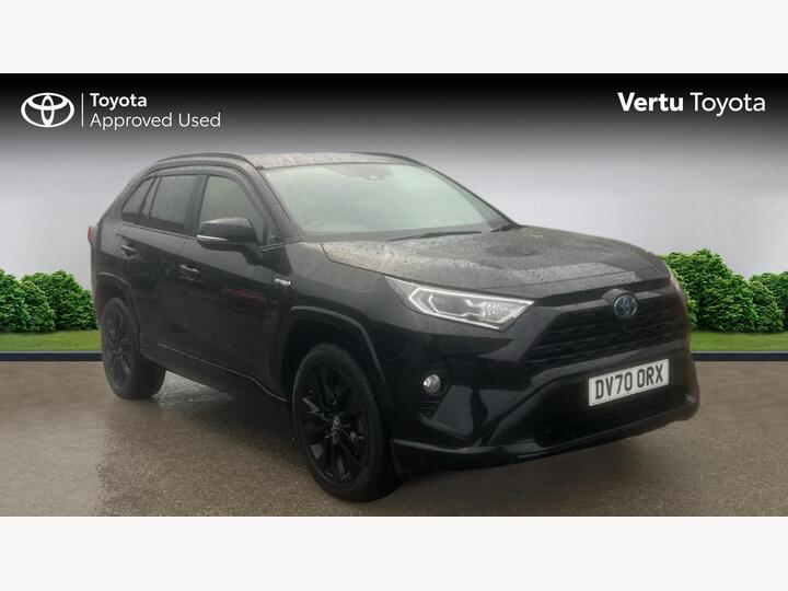 Toyota RAV4 2.5 VVT-h Black Edition CVT 4WD Euro 6 (s/s) 5dr