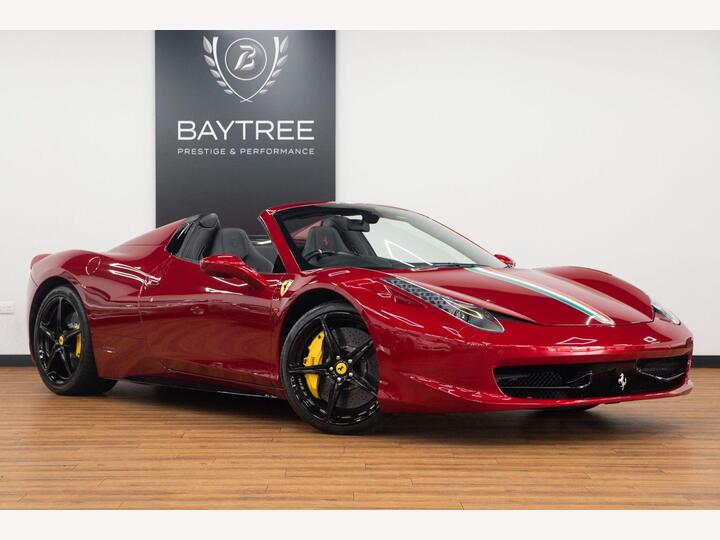 Ferrari 458 4.5 Spider F1 DCT Euro 5 2dr Ferrari 458 4.5 Spider F1 DCT Euro 5 2dr