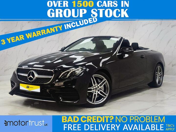 Mercedes-Benz E-CLASS 2.0 E220d AMG Line Cabriolet G-Tronic+ Euro 6 (s/s) 2dr Mercedes-Benz E-CLASS 2.0 E220d AMG Line Cabriolet G-Tronic+ Euro 6 (s/s) 2dr