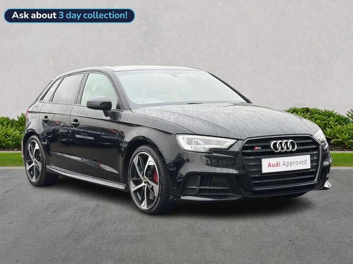 Audi A3 2.0 TFSI Black Edition Sportback S Tronic Quattro Euro 6 (s/s) 5dr