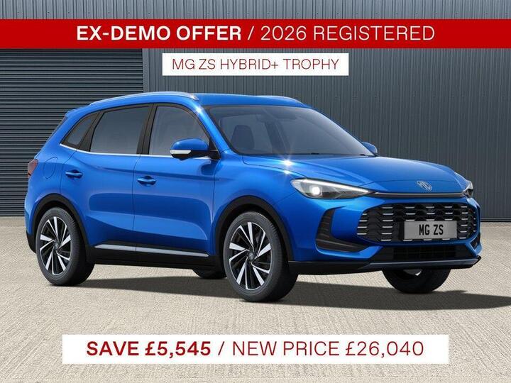 MG ZS 1.5 Hybrid+ Trophy Auto Euro 6 (s/s) 5dr
