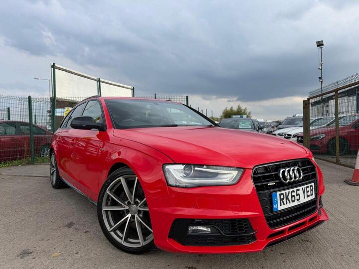 Audi A4 AVANT 2.0 TDI Black Edition S Tronic Quattro Euro 6 (s/s) 5dr (Nav)