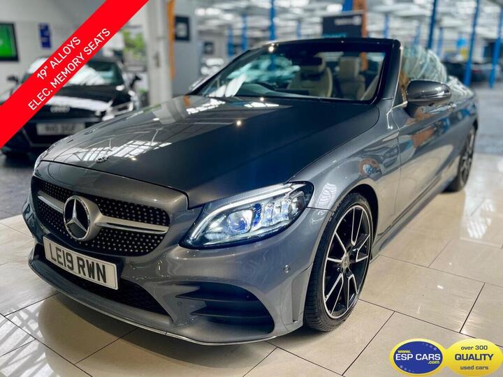 Mercedes-Benz C Class 2.0 C300 AMG Line (Premium Plus) Cabriolet G-Tronic+ Euro 6 (s/s) 2dr