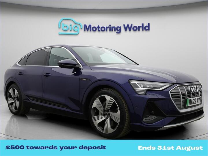 Audi E-tron 55 S Line Sportback Auto Quattro 5dr 95kWh (11kW Charger)