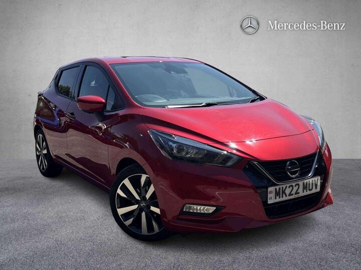 Nissan Micra 1.0 IG-T Tekna Hatchback 5dr Petrol XTRON Euro 6 (s/s) (92 Ps)