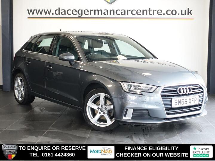 Audi A3 1.6 TDI 30 Sport Sportback S Tronic Euro 6 (s/s) 5dr