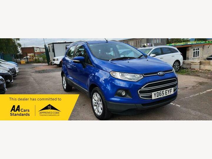 Ford EcoSport 1.0T EcoBoost Zetec 2WD Euro 6 (s/s) 5dr