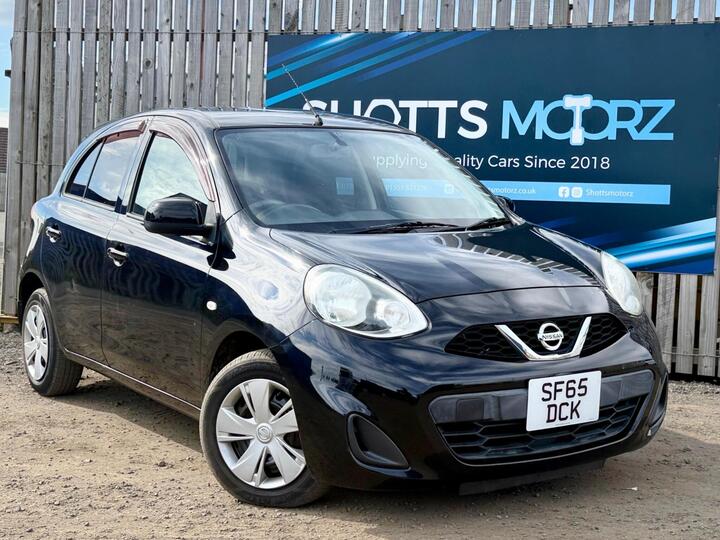 Nissan Micra 1.2 Visia Hatchback 5dr Petrol CVT Euro 5 (80 Ps)