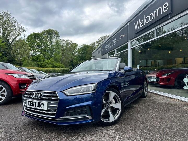 Audi A5 CABRIOLET 2.0 TFSI S Line S Tronic Quattro Euro 6 (s/s) 2dr