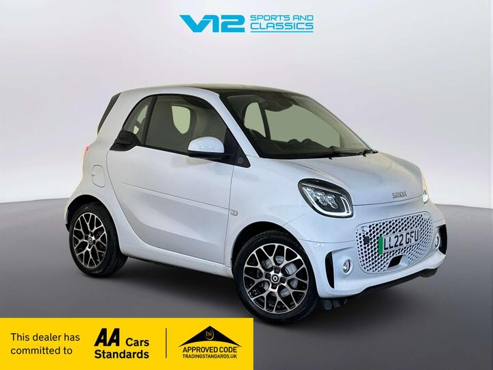 Smart Fortwo 17.6kWh Prime Exclusive Auto 2dr (22kW Charger)