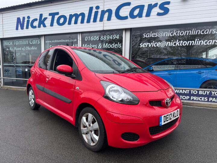 Toyota AYGO 1.0 VVT-i Go MultiMode Euro 5 5dr (AC) Toyota AYGO 1.0 VVT-i Go MultiMode Euro 5 5dr (AC)