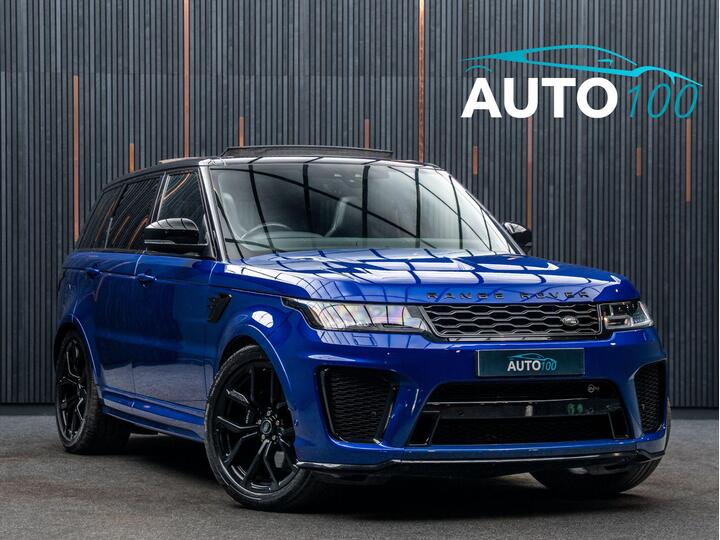 Land Rover Range Rover Sport 5.0 P575 V8 SVR Auto 4WD Euro 6 (s/s) 5dr Land Rover Range Rover Sport 5.0 P575 V8 SVR Auto 4WD Euro 6 (s/s) 5dr
