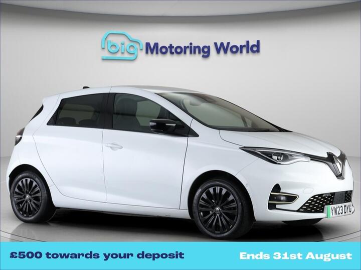 Renault Zoe R135 EV50 52kWh Techno Auto 5dr (Boost Charge)