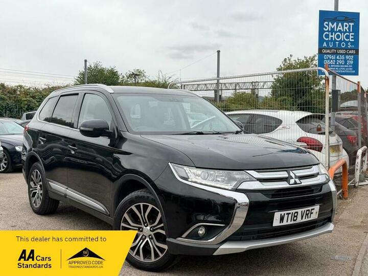 Mitsubishi Outlander 2.2 DI-D 3 Auto 4WD Euro 6 5dr
