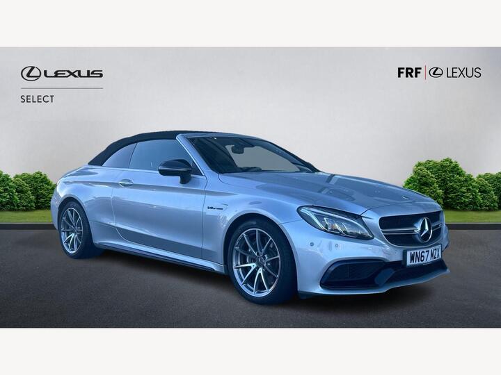 Mercedes-Benz C Class 4.0 C63 V8 BiTurbo AMG (Premium) Cabriolet SpdS MCT Euro 6 (s/s) 2dr