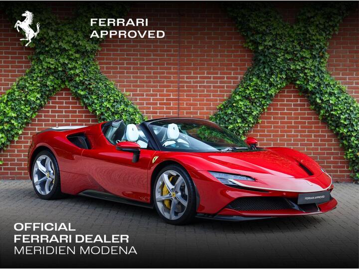 Ferrari SF90 Spider 4.0T V8 7.9kWh F1 DCT 4WD Euro 6 (s/s) 2dr