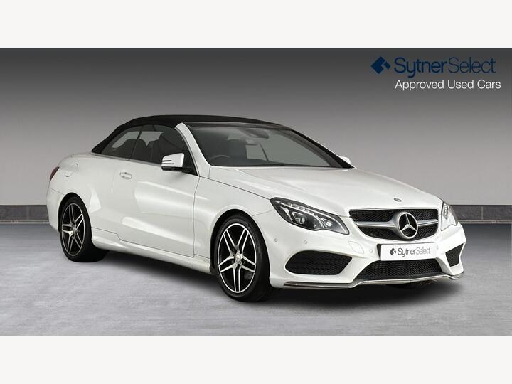 Mercedes-Benz E CLASS 2.1 E220 BlueTEC AMG Line Cabriolet G-Tronic+ Euro 6 (s/s) 2dr Mercedes-Benz E CLASS 2.1 E220 BlueTEC AMG Line Cabriolet G-Tronic+ Euro 6 (s/s) 2dr