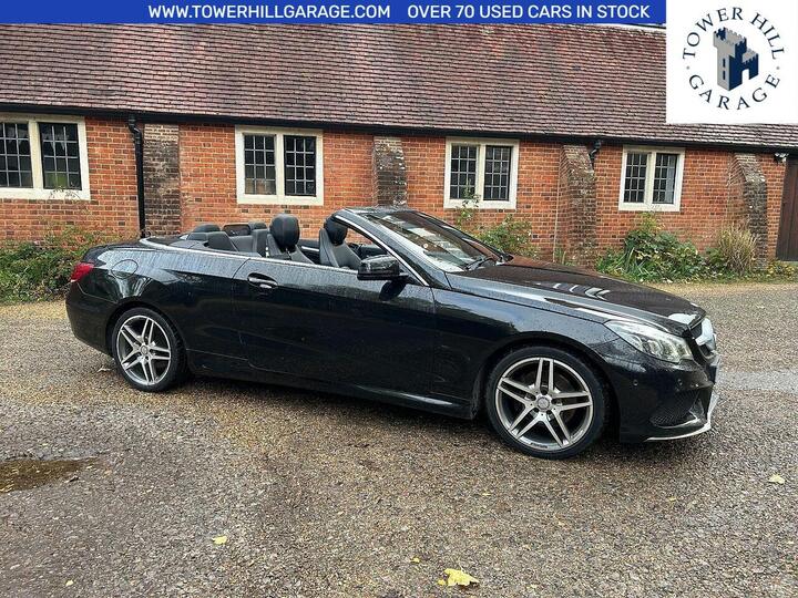 Mercedes-Benz E Class 2.1 E220 BlueTEC AMG Line Cabriolet G-Tronic+ Euro 6 (s/s) 2dr Mercedes-Benz E Class 2.1 E220 BlueTEC AMG Line Cabriolet G-Tronic+ Euro 6 (s/s) 2dr