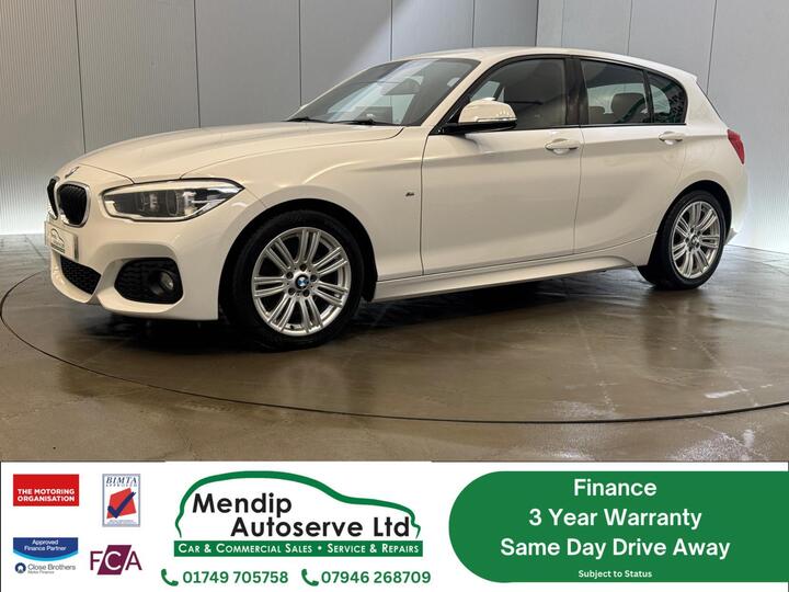 BMW 1 Series 1.6 118i M Sport Hatchback 5dr Petrol Auto Euro 6 (s/s) (136 Ps)