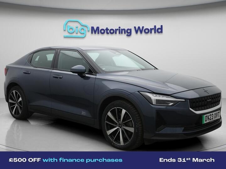 Polestar Polestar 2 Single Motor 69kWh Standard Range Fastback Auto FWD 5dr