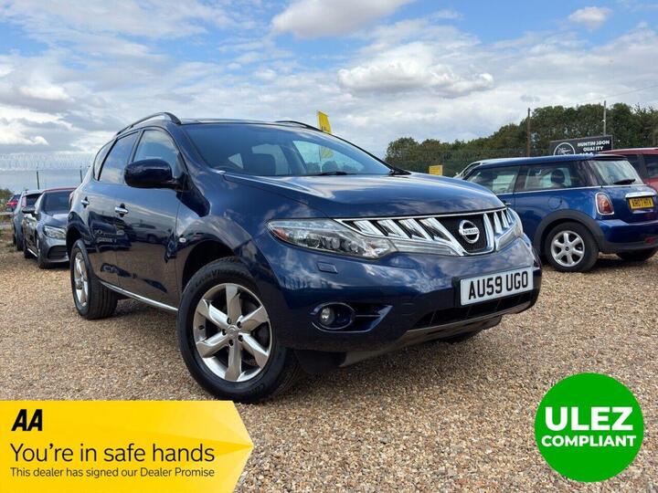 Nissan MURANO 3.5 V6 5DR CVT Petrol Auto Bhp: 252 PAN ROOF/REVERSE CAM/FULLSERVICE