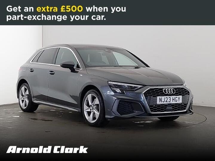 Audi A3 1.4 TFSIe 40 S Line Sportback S Tronic Euro 6 (s/s) 5dr 13kWh