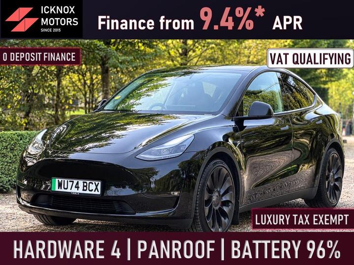 Tesla Model Y (Dual Motor) Performance Auto 4WDE 5dr