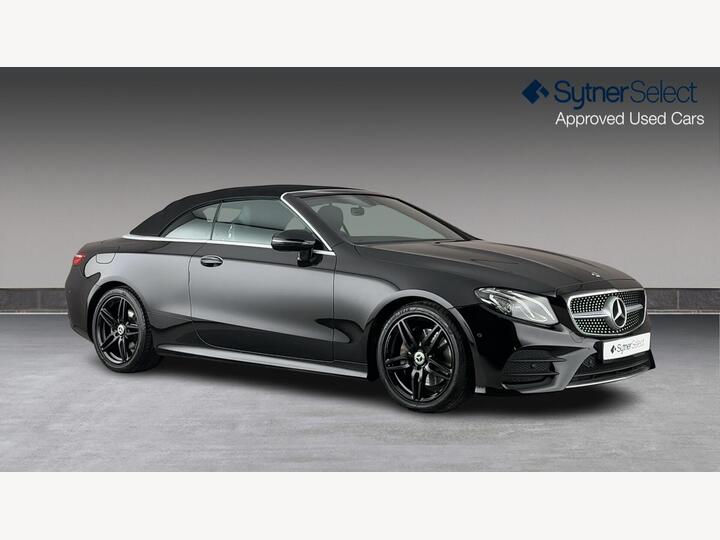 Mercedes-Benz E CLASS 2.0 E220d AMG Line Cabriolet G-Tronic+ Euro 6 (s/s) 2dr