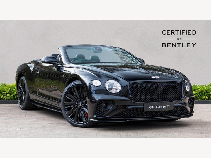 Bentley CONTINENTAL GTC W12 Speed Edition 12 2dr Auto [Tour Spec]