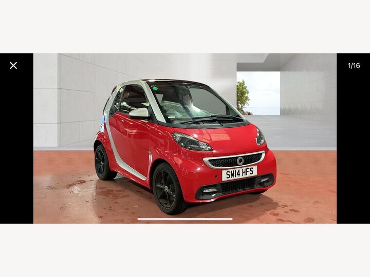 Smart Fortwo 1.0 MHD Grandstyle SoftTouch Euro 5 (s/s) 2dr