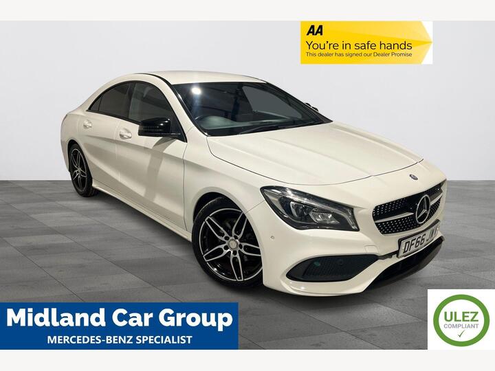 Mercedes-Benz CLA 1.6 CLA180 AMG Line Coupe 7G-DCT Euro 6 (s/s) 4dr