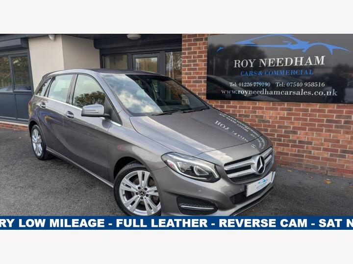 Mercedes-Benz B-CLASS 1.6 B200 Exclusive Edition 7G-DCT Euro 6 (s/s) 5dr Mercedes-Benz B-CLASS 1.6 B200 Exclusive Edition 7G-DCT Euro 6 (s/s) 5dr