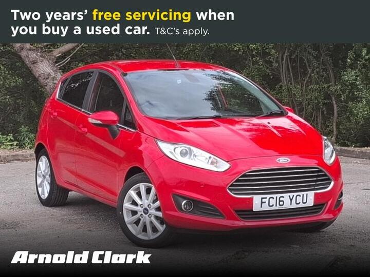 Ford Fiesta 1.0T EcoBoost Titanium Euro 6 (s/s) 5dr
