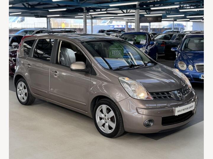 Nissan NOTE 1.6 16V Tekna Auto Euro 4 5dr Nissan NOTE 1.6 16V Tekna Auto Euro 4 5dr
