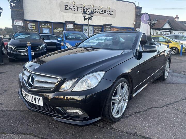 Mercedes-Benz E-CLASS 2.1 E220 CDI BlueEfficiency Sport Edition 125 Cabriolet G-Tronic+ Euro 5 (s/s) 2dr