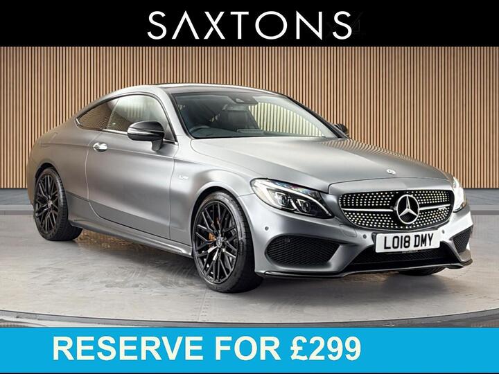 Mercedes-Benz C Class 3.0 C43 V6 AMG (Premium Plus) G-Tronic+ 4MATIC Euro 6 (s/s) 2dr