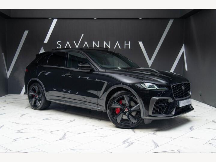 Jaguar F-PACE 5.0 P550 V8 SVR Quickshift AWD Euro 6 (s/s) 5dr