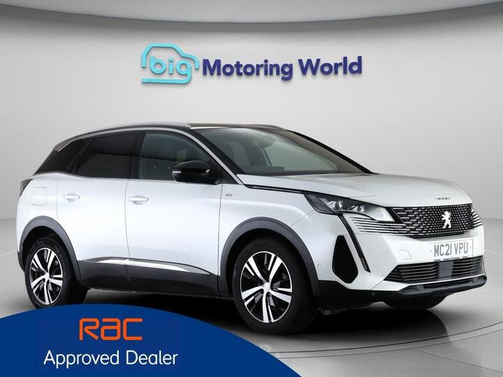Peugeot 3008 1.2 PureTech GT EAT Euro 6 (s/s) 5dr Peugeot 3008 1.2 PureTech GT EAT Euro 6 (s/s) 5dr
