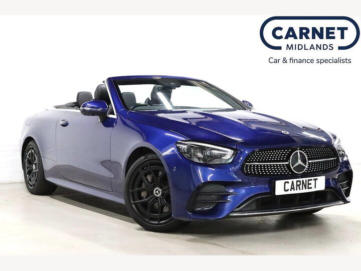 Mercedes-Benz E Class 2.0 E220d AMG Line (Premium) Cabriolet G-Tronic+ Euro 6 (s/s) 2dr