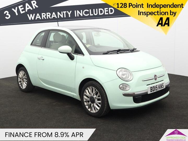 Fiat 500 1.2 Lounge Euro 6 (s/s) 3dr