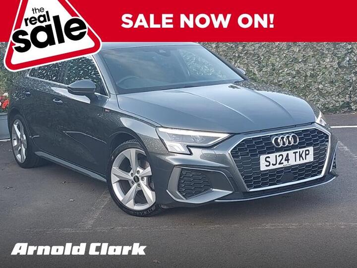 Audi A3 1.0 TFSI 30 S Line Sportback S Tronic Euro 6 (s/s) 5dr